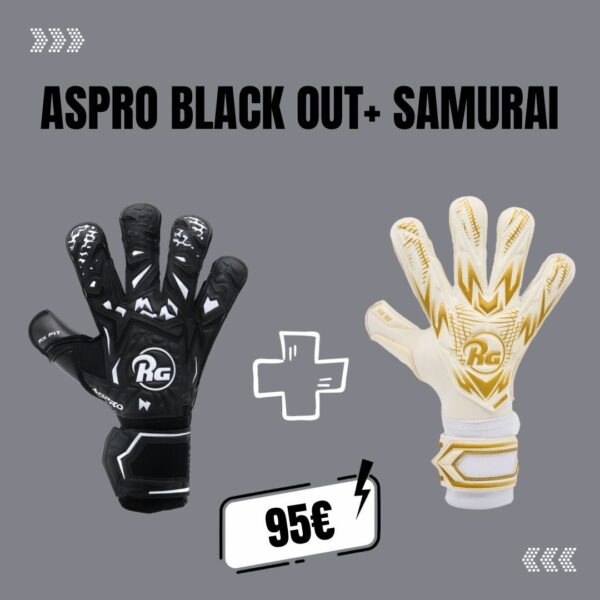 Imagen Aspro Black Out 25 + Samurai 25