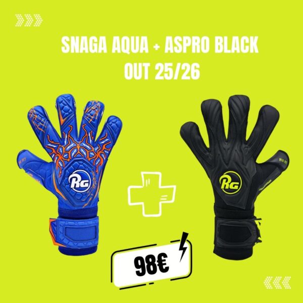 Imagen Pack Aspro Black Out 25/26 + Snaga Aqua 24/25
