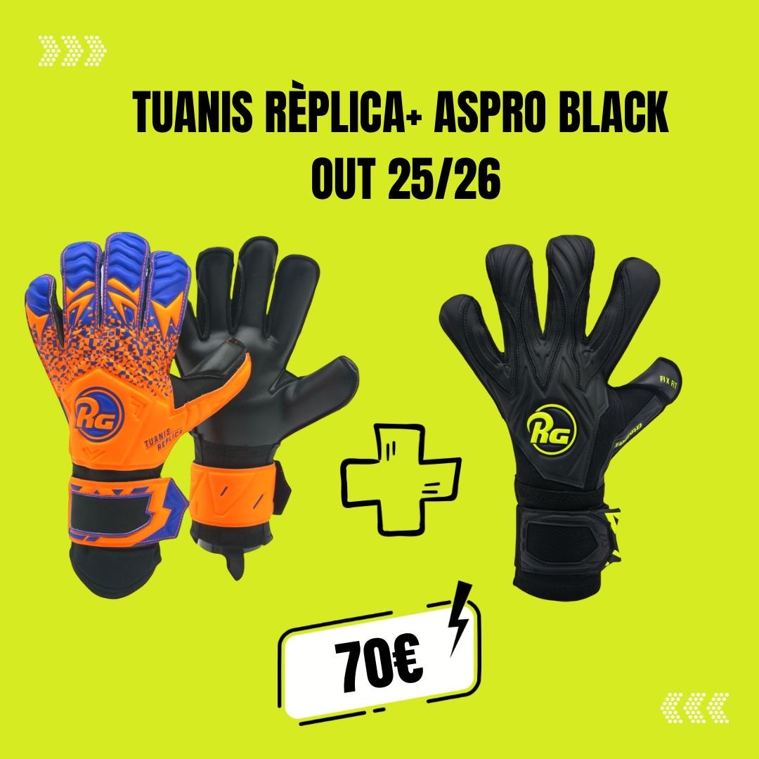 Imagen Pack Aspro Black Out 25/26 + Tuanis Réplica 23/24